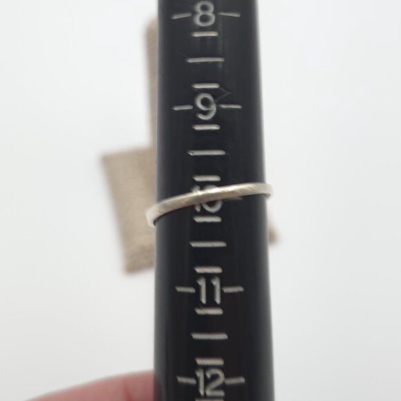 Size 10 Sterling Silver Egyptian Cat Ring A1659 - Picture 6 of 8